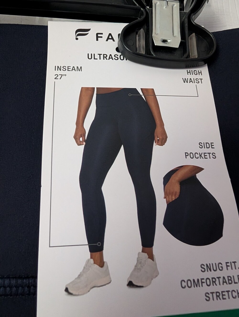 Nwot (TagNotAttached)Fabletics High Waist Women’s Leggings — Navy Size XL